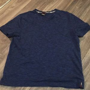 Blue v neck T-shirt